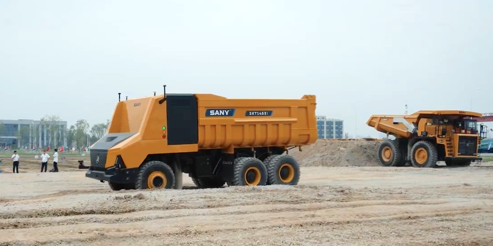 E-quipment highlight: SANY SKT145Ei cabless, autonomous haul truck [video]