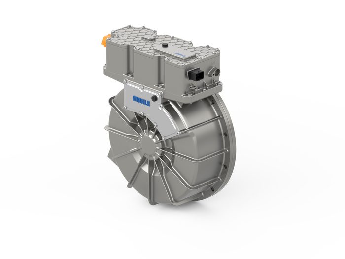 MAHLE unveils range extender for electric trucks and rare-earth-free motor